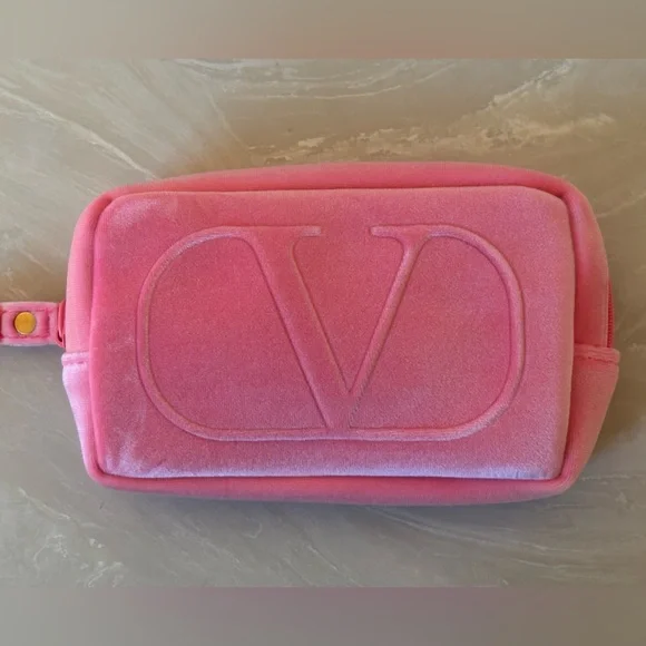 Valentino Petite Pink Clutch - Picture 1 of 8